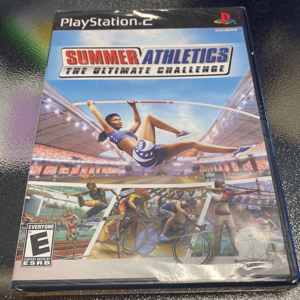 Play Station 2  Summer Athletics the ultimate challenge not opened